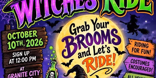 Annual Witches Ride 2026