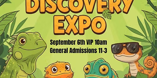 Reptile Discovery Expo 1st Show