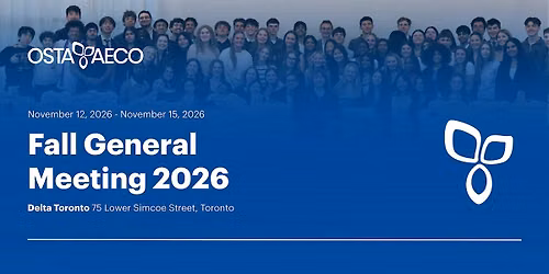 OSTA-AECO Fall General Meeting 2026