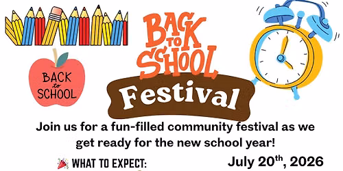 \ud83d\udcda\u270f\ufe0f BACK TO SCHOOL FESTIVAL \u270f\ufe0f\ud83d\udcda