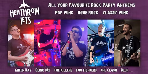 Heathrow Jets rock The Falkners Arms, Fleet