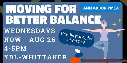 Moving For Better Balance with the Ann Arbor YMCA