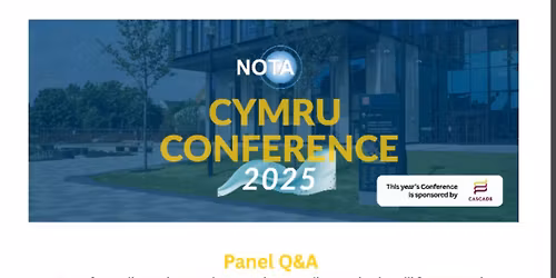 NOTA CYMRU CONFERENCE 2025