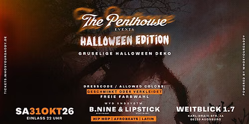 HALLOWEEN by THE PENTHOUSE  @ WEITBLICK 1.7