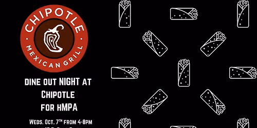Dine out night at Chipotle for HMPA!