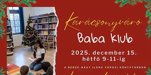 Kar\u00e1csonyv\u00e1r\u00f3 baba klub 2025