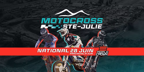 TRIPLE CROWN Championnat National de Motocross à Ste-Julie