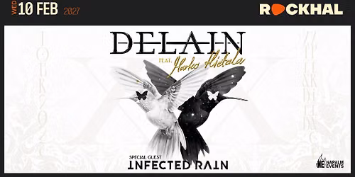 DELAIN + INFECTED RAIN \u2022 Rockhal, Luxembourg