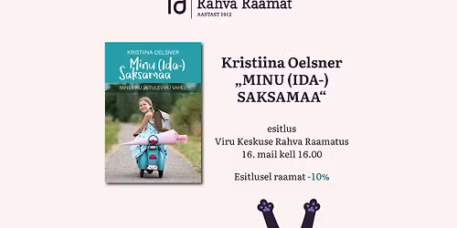 Kristiina Oelsneri raamatu "Minu (Ida-)Saksamaa" esitlus