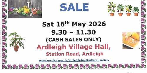 Plant and Cake Sale