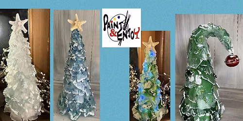Paint and Enjoy, Sea Glass Tree at Eicher Art Center