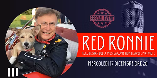RED RONNIE \u2013 Ecco le star della musica come non le avete mai viste