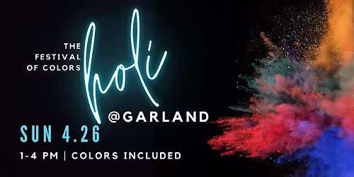Holi @ Garland III