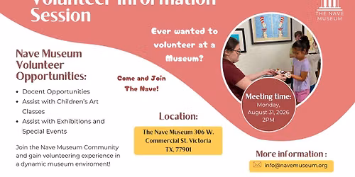Nave Volunteer Information Session