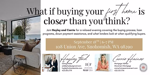 First Time Home Buying Class