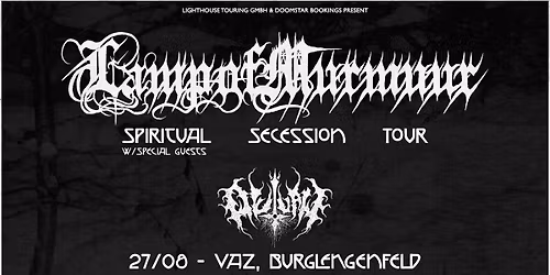 Lamp of Murmuur - Spiritual Secession Tour 2026 | Burglengenfeld
