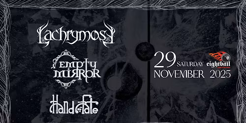 Lachrymose + Empty Mirror + Hand of Fate live at Eightball Club (Thessaloniki)