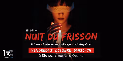 NUIT DU FRISSON \u00e0 Obernai- 28e \u00e9dition