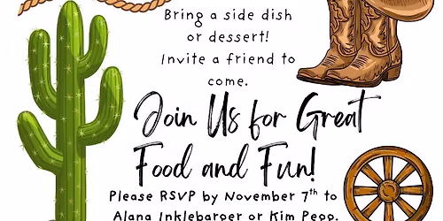 Family Fellowship Senior Adult Harvest Hoedown