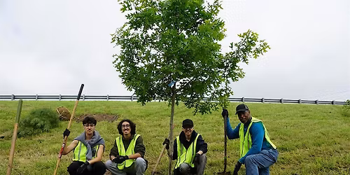 Community Tree Planting on the Katy Trail