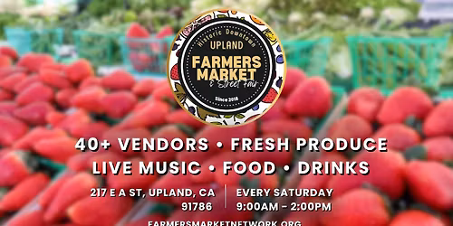 Upland Farmers Market & Street Fair