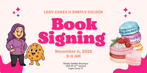 BOOK READING + SIGNING! PLUS FREE TREAT W\/ BOOK PURCHASE!
