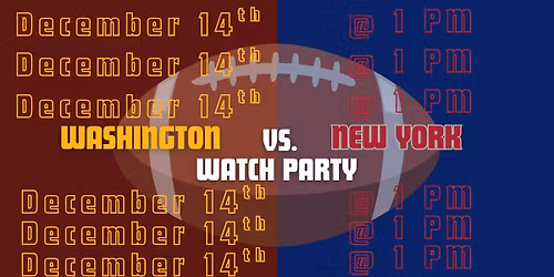 Washington vs. New York Watch Party