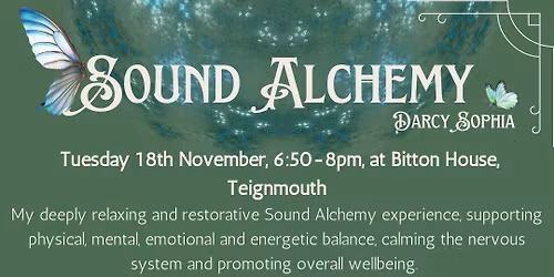 Sound Alchemy: Teignmouth