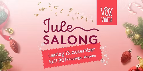 Julesalong med Vox Vaala