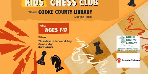 Kids Chess Club (ages 7-17)