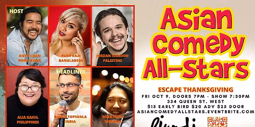 Asian Comedy All-Stars - Escape Thanksgiving