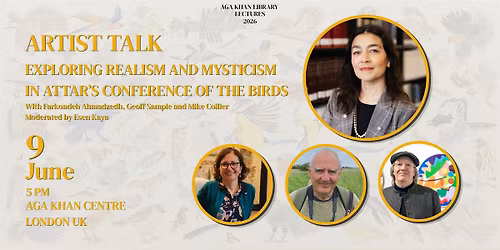 Artist Talk: Exploring Realism and Mysticism in Conference of the Birds