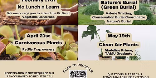 BMGA Lunch N Learn - Clean Air Plants