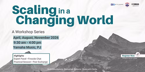 Scaling in a Changing World