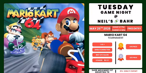 Mario Kart 64 Tournament