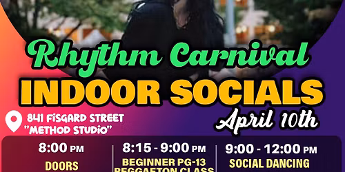 Friday Fundraiser SBK Social: Rhythm Carnival