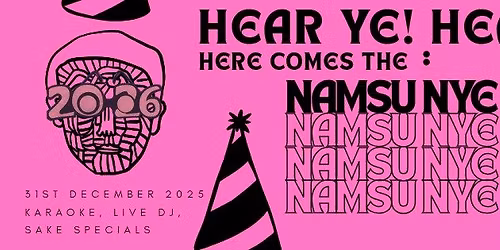 NAMSU NYE Karaoke Countdown Party