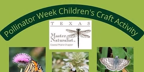 Celebrate Pollinator Week on Thursday, June 25th at Seabourne Creek Nature Park