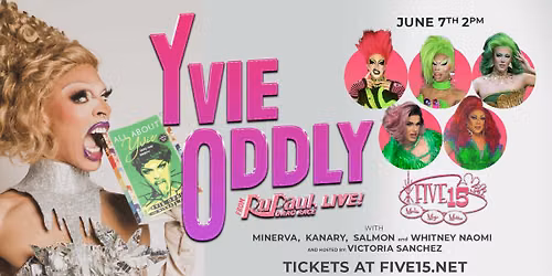 Motor City Pride Recovery Brunch with Yvie Oddly at FIVE15