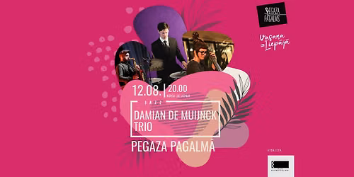 Damian de Muijnck trio Pegaza Pagalmā