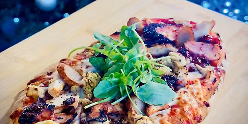 Festive Pizza \ud83c\udf55 with Bottomless Christmas Drinks