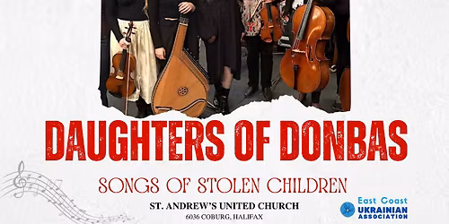 Songs of Stolen Children, string concert by Daughters of Donbas