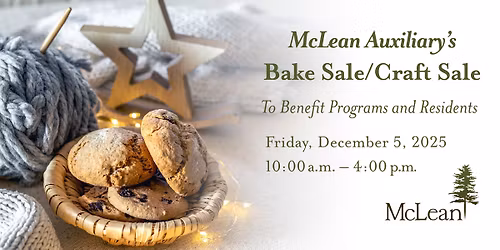 McLean Auxiliary Bake Sale\/Craft Sale