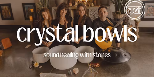 Crystal Bowls: Sound Healing with Stones (Moonstone)