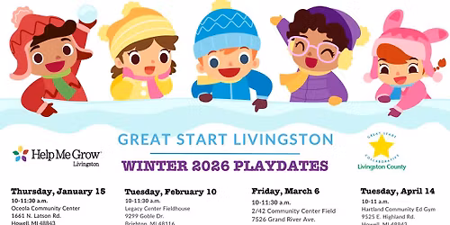 FREE Community Playdate at Oceola Community Center