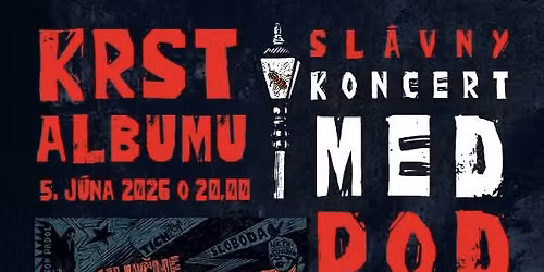 Med - sl\u00e1vny koncert a krst albumu v Klube pod Lampou