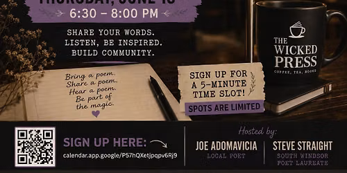 Wicked Press Poetry Night