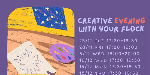 creative evening with your flock