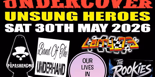 Undercover Alternative Unsung Heroes 2026 