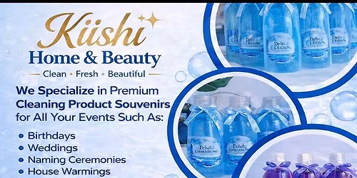 \ud83e\uddfc\u2728 KIISHI HOME & BEAUTY  Luxury Cleaning Product Souvenirs Clean \u2022 Fresh \u2022 Elegant 